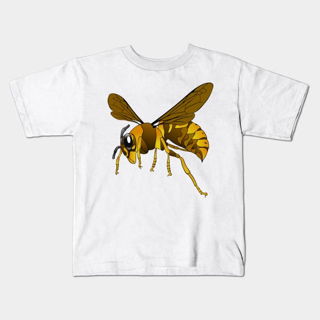 Wasp Kids T-Shirt by kawaii_shop